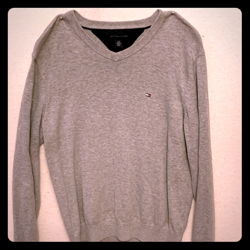 Tommy Hilfiger Gray Sweater